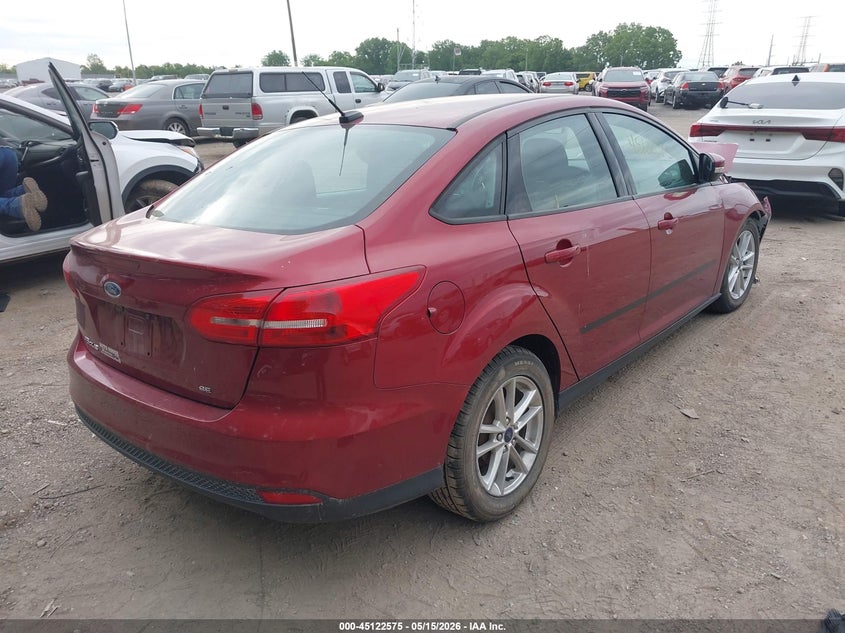 Vin: 1fadp3f24gl207903, lot: 45620191, ford focus se 20164