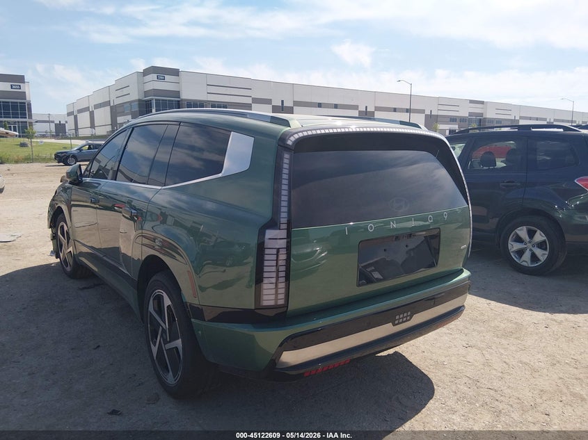 Vin: 7yamyfs58ty004558, lot: 45620224, hyundai ioniq 9 performance calligraphy 20263