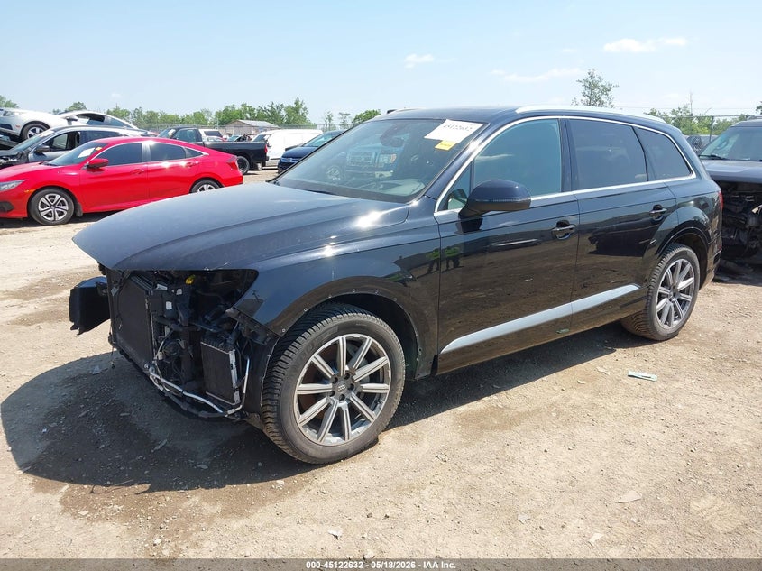 Vin: wa1vaaf72jd020266, lot: 45620248, audi q7 3.0t premium 20182
