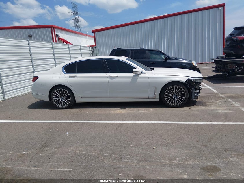 2021 BMW 740I VIN: WBA7T2C01MCE58941 Lot: 45122640