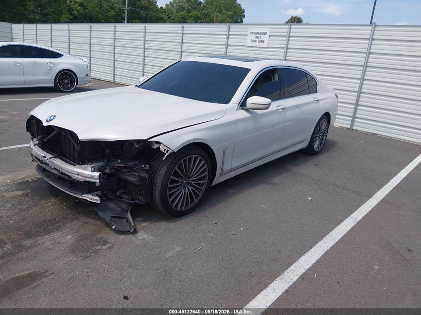 Vin: wba7t2c01mce58941, lot: 45620255, bmw 740i 20212