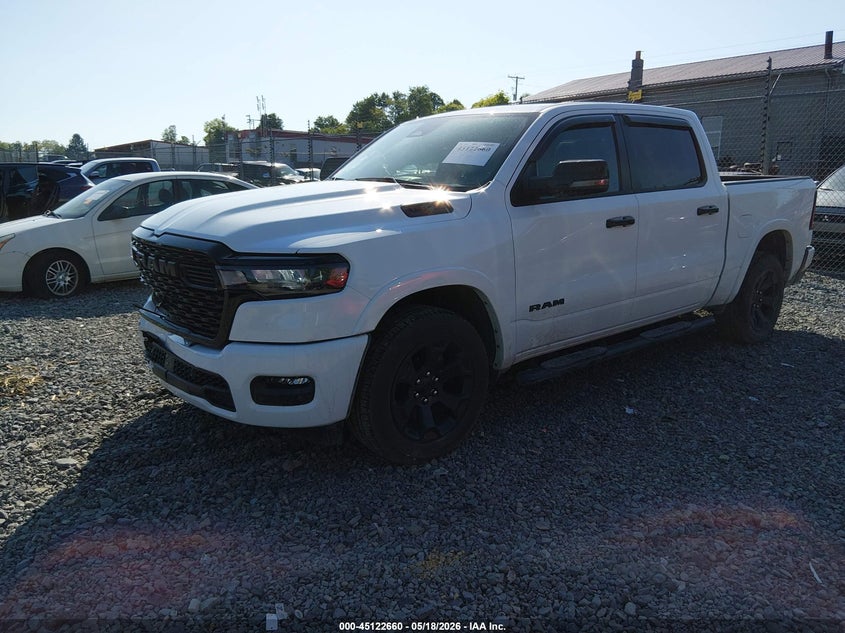 Vin: 1c6srffp6sn697659, lot: 45620276, ram 1500 big horn  4x4 5'7 box 20252