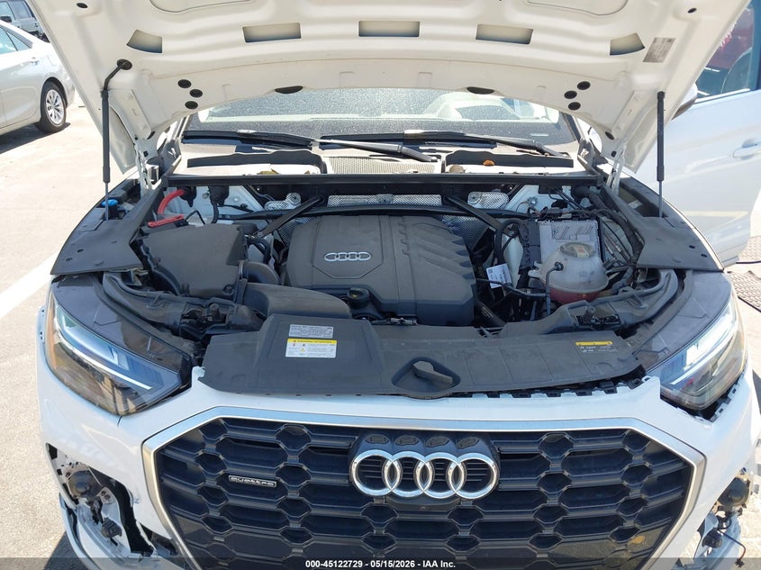2023 AUDI Q5 SPORT UTILITY VEHICLE 2.0L I-4 DI, DOHC, VVT, TURBO, 261HP