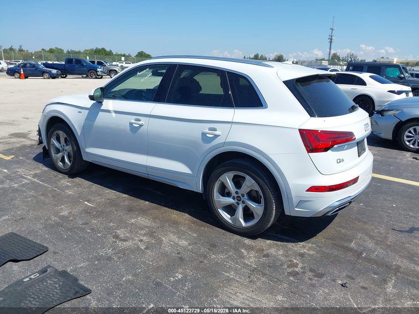 2023 AUDI Q5 SPORT UTILITY VEHICLE 2.0L I-4 DI, DOHC, VVT, TURBO, 261HP