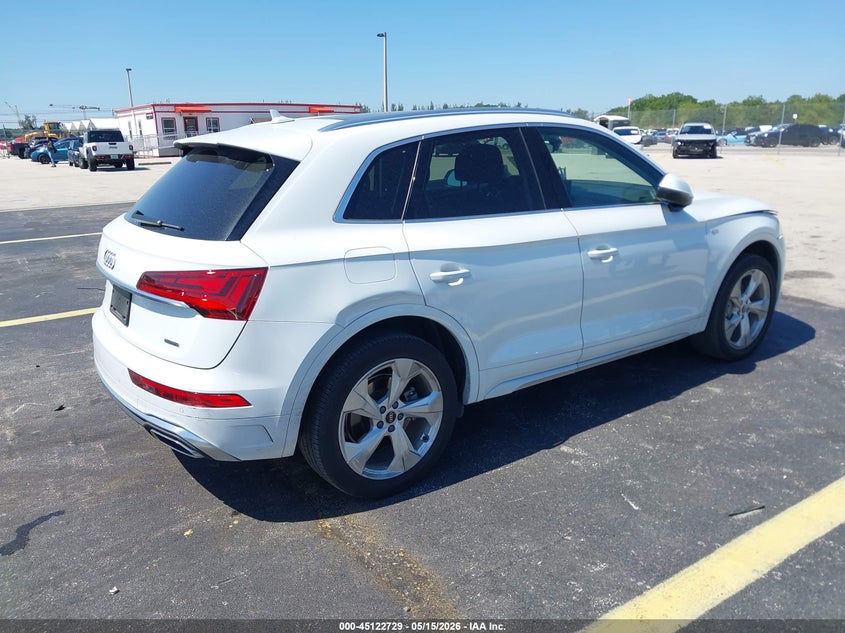 2023 AUDI Q5 SPORT UTILITY VEHICLE 2.0L I-4 DI, DOHC, VVT, TURBO, 261HP