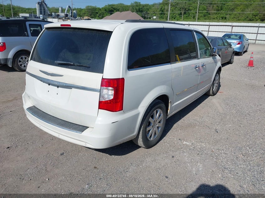 Vin: 2c4rc1cg1cr326834, lot: 45620362, chrysler town & country touring-l 20124