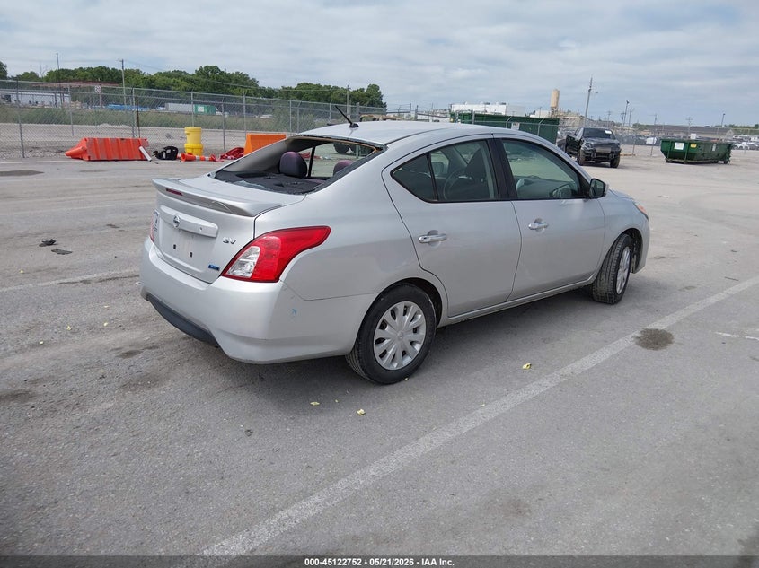 Vin: 3n1cn7ap8gl887270, lot: 45620368, nissan versa 1.6 s/1.6 s+/1.6 sl/1.6 sv 20164