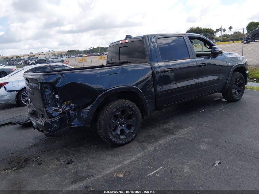 Vin: 1c6srfft6tn187102, lot: 45620399, ram 1500 big horn  4x4 5'7 box 20264