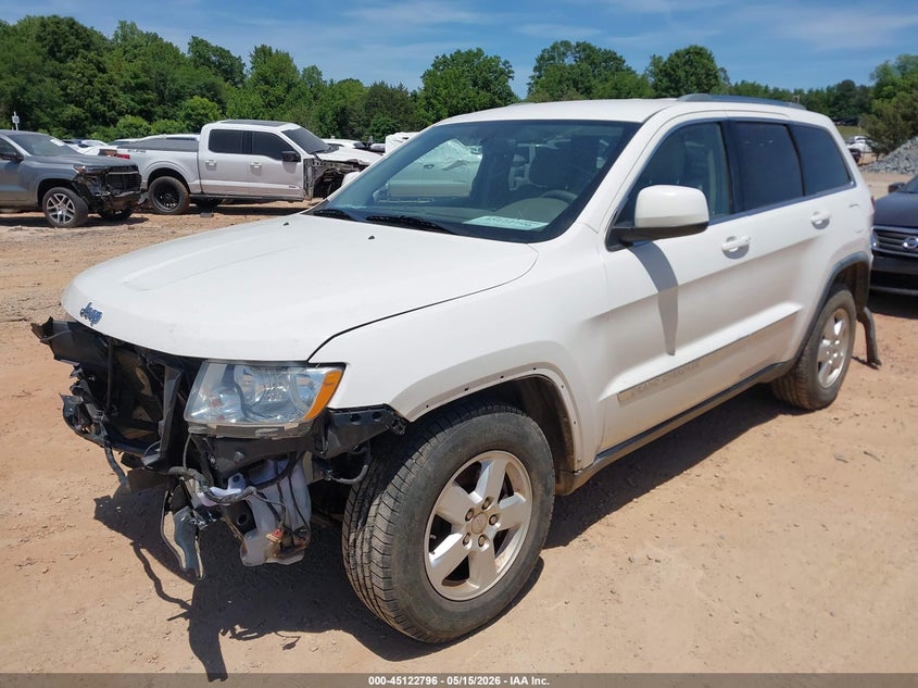 Vin: 1j4rr4gg7bc652066, lot: 45620412, jeep grand cherokee laredo 20112