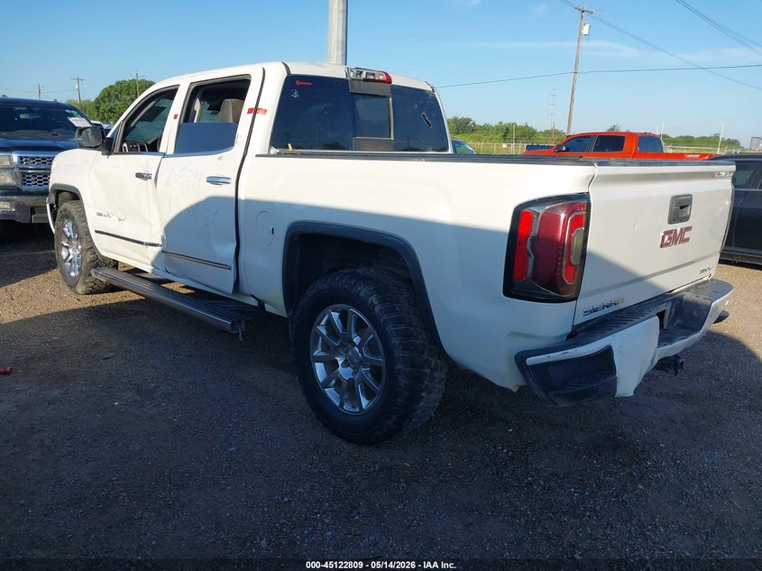 Vin: 3gtp1pec0gg374573, lot: 45620425, gmc sierra 1500 denali 20163