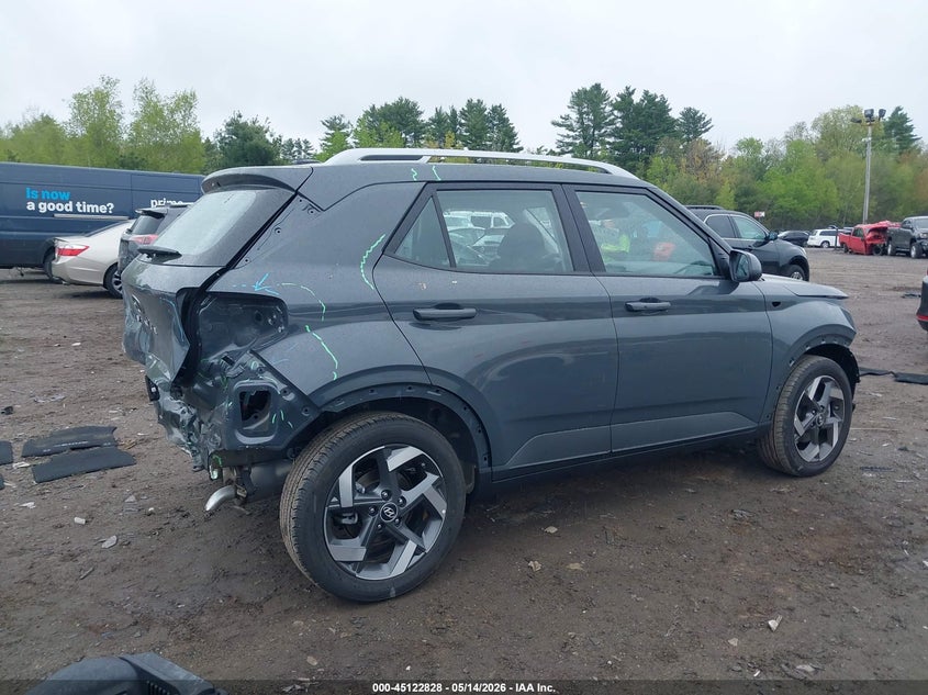 Vin: kmhrc8a32tu419174, lot: 45620444, hyundai venue sel 20264