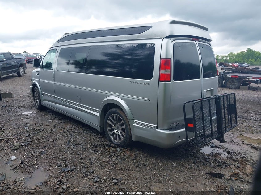 Vin: 1gcwgbfgxj1162655, lot: 45620449, chevrolet express 2500 work van 20183