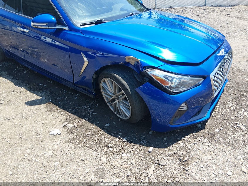 2020 Genesis G70 2.0T Awd VIN: KMTG34LAXLU058066 Lot: 45122861