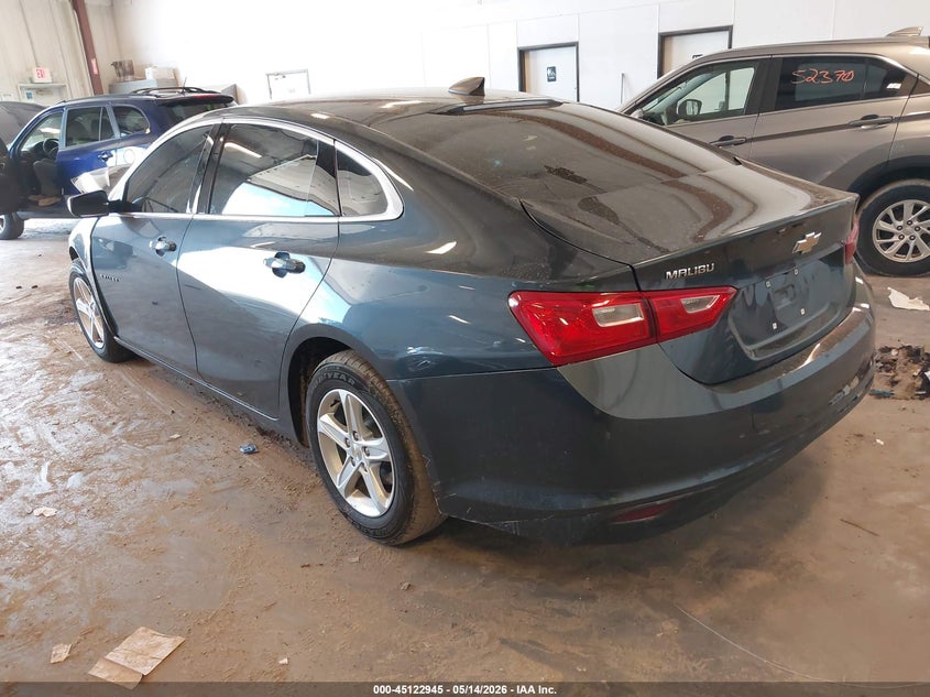VIN 1G1ZC5ST5MF056627 2021 CHEVROLET MALIBU FWD 1FL