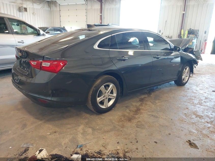 VIN 1G1ZC5ST5MF056627 2021 CHEVROLET MALIBU FWD 1FL