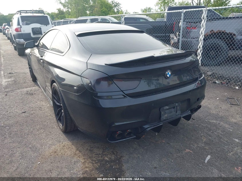 Vin: wbaym1c53fd325244, lot: 45620595, bmw 650i xdrive 20153
