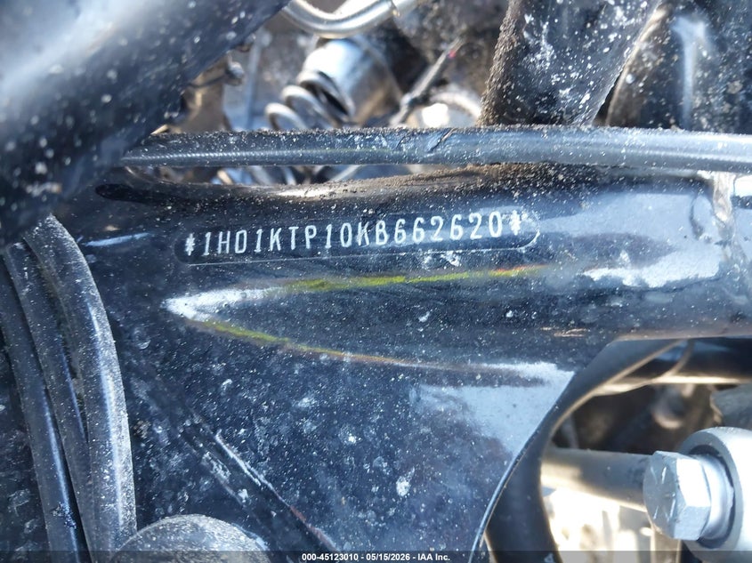 2019 Harley-Davidson Fltrxs VIN: 1HD1KTP10KB662620 Lot: 45123010