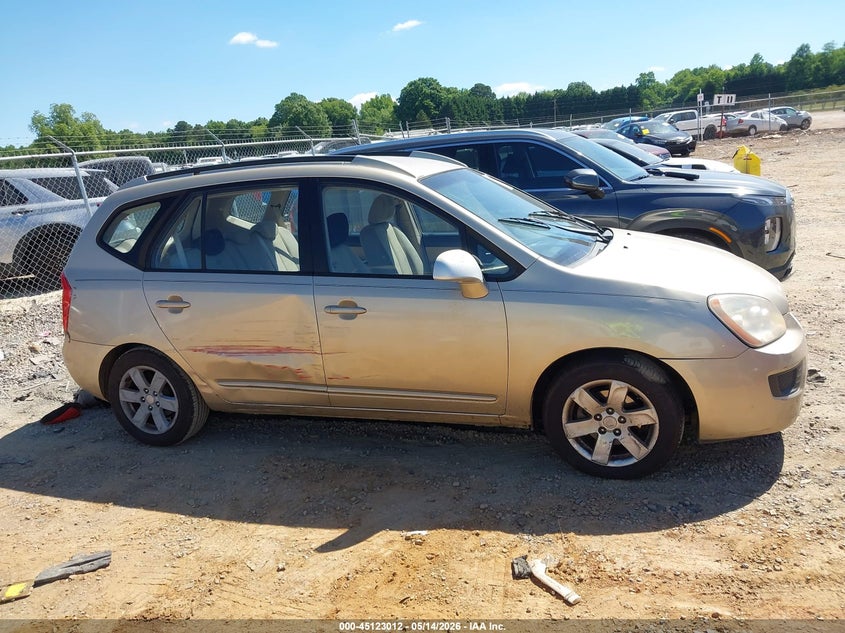 2007 Kia Rondo Lx VIN: KNAFG525477050197 Lot: 45123012