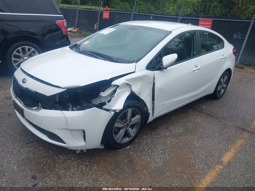 2018 KIA FORTE SEDAN 2.0L I-4 DOHC, VVT, 147HP