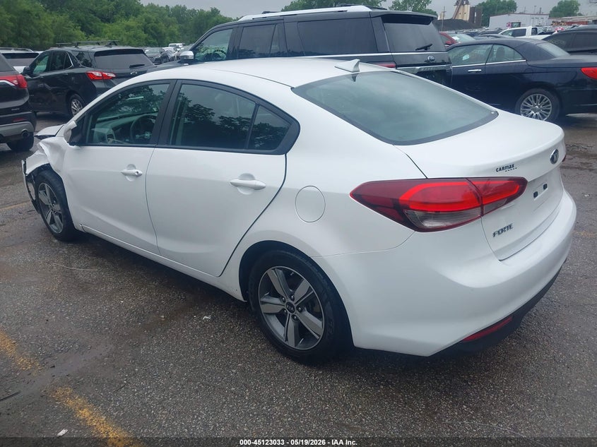 2018 KIA FORTE SEDAN 2.0L I-4 DOHC, VVT, 147HP