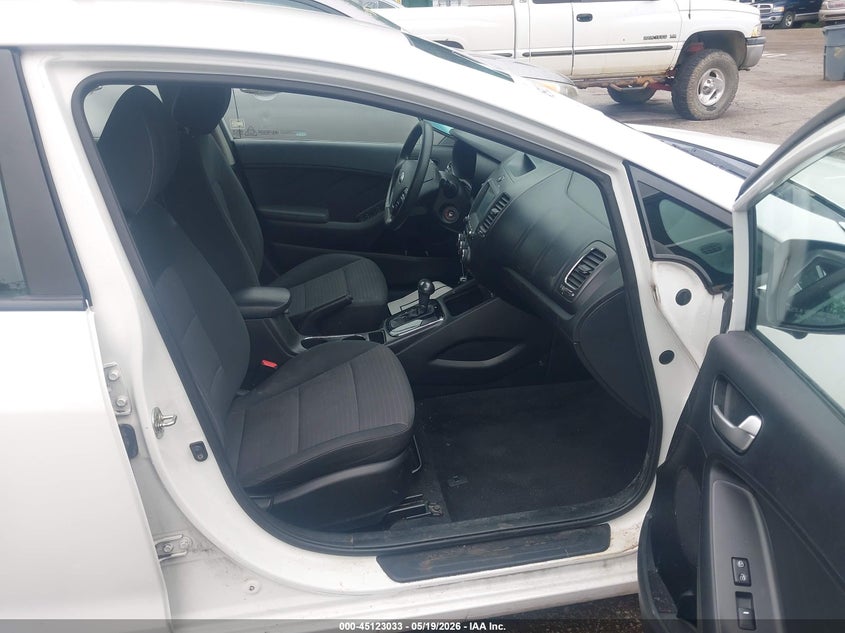 2018 KIA FORTE SEDAN 2.0L I-4 DOHC, VVT, 147HP