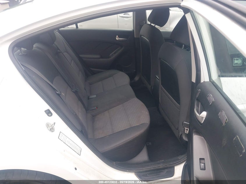 2018 KIA FORTE SEDAN 2.0L I-4 DOHC, VVT, 147HP