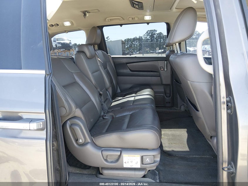 2012 Honda Odyssey 3.5 Touring/Touring Elite grey Lot 111045123100 Vin 5FNRL5H91CB028555