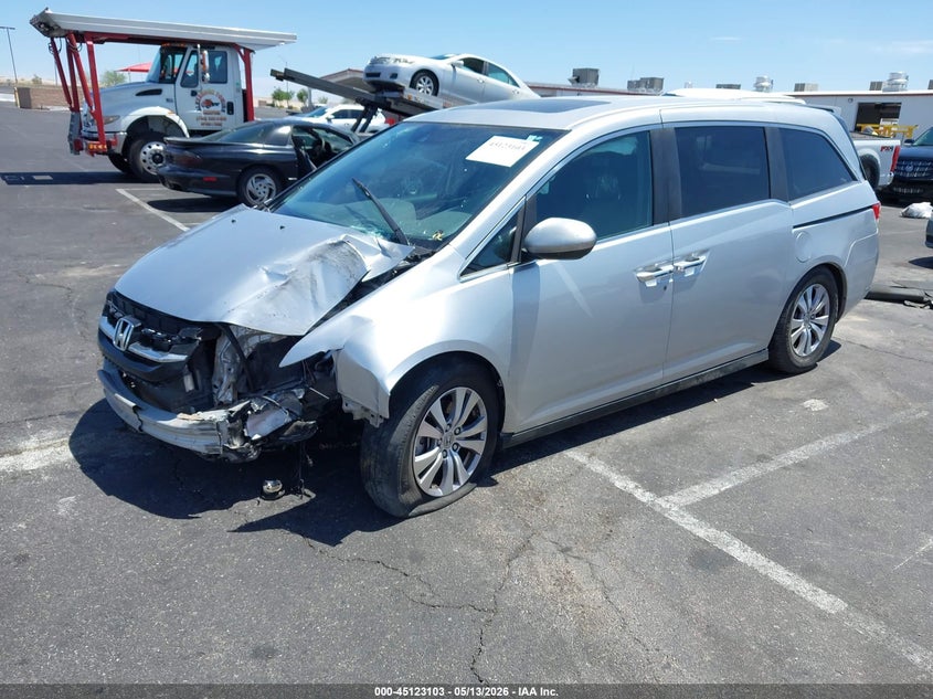 2015 Honda Odyssey Ex-L 5FNRL5H62FB101314 photo 1