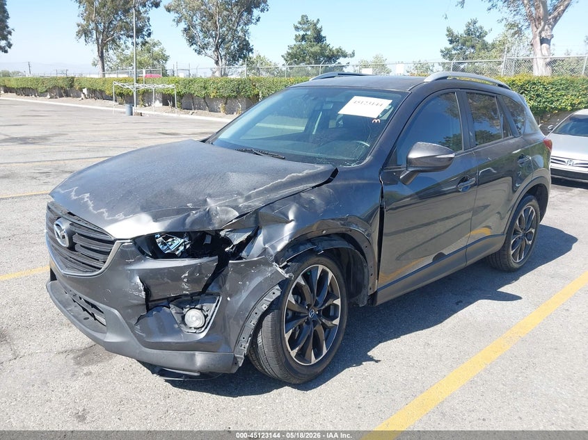 2016 Mazda Cx-5 Grand Touring JM3KE2DY4G0661070 photo 1