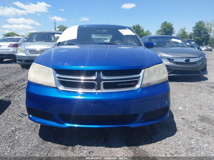 2012 Dodge Avenger Sxt VIN: 1C3CDZCB5CN198752 Lot: 45123147