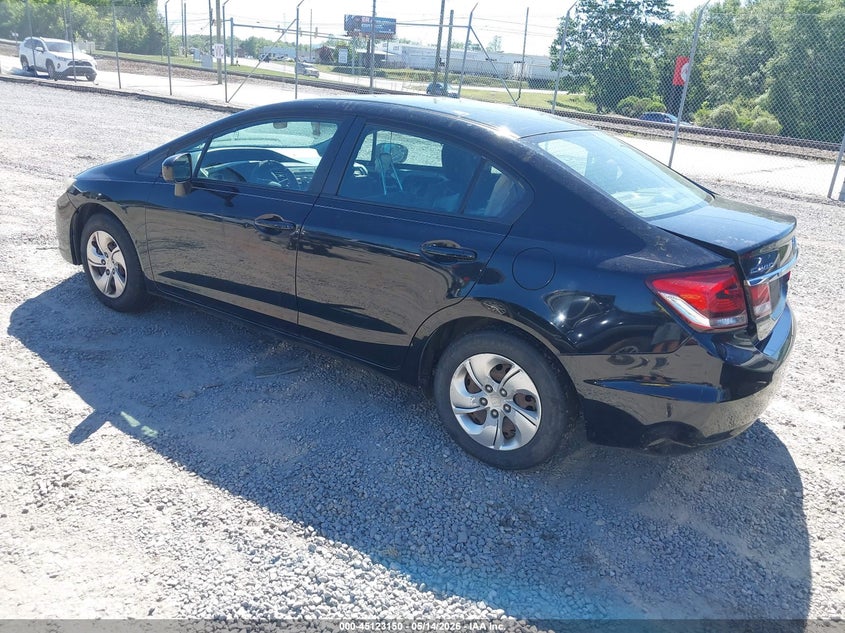 2015 HONDA CIVIC SEDAN 1.8L I-4 VVT, 143HP