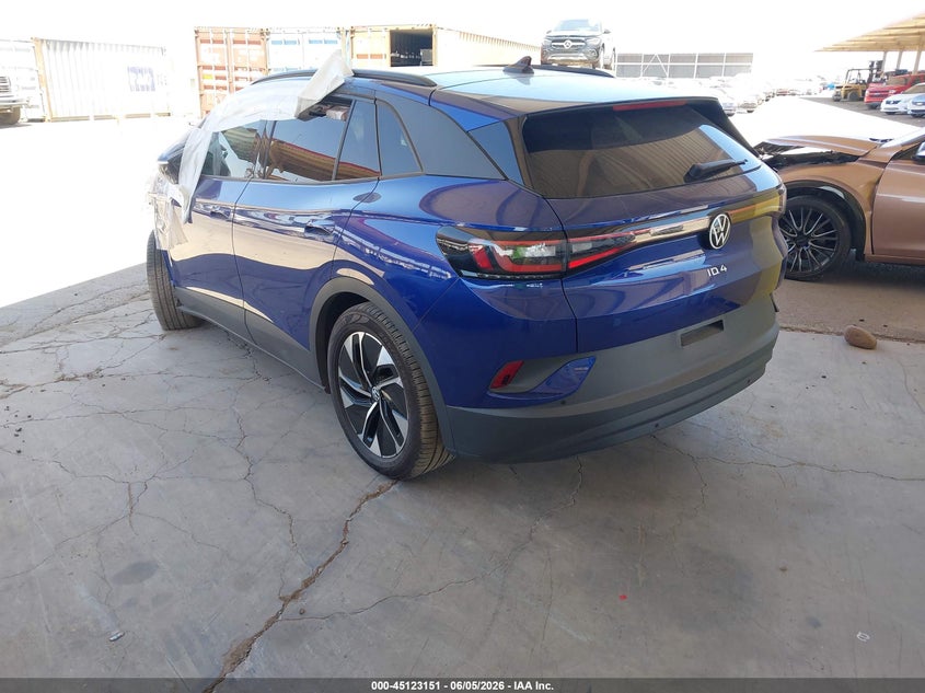 Vin: wvgtmpe21mp032629, lot: 45620767, volkswagen id.4 pro s 20213