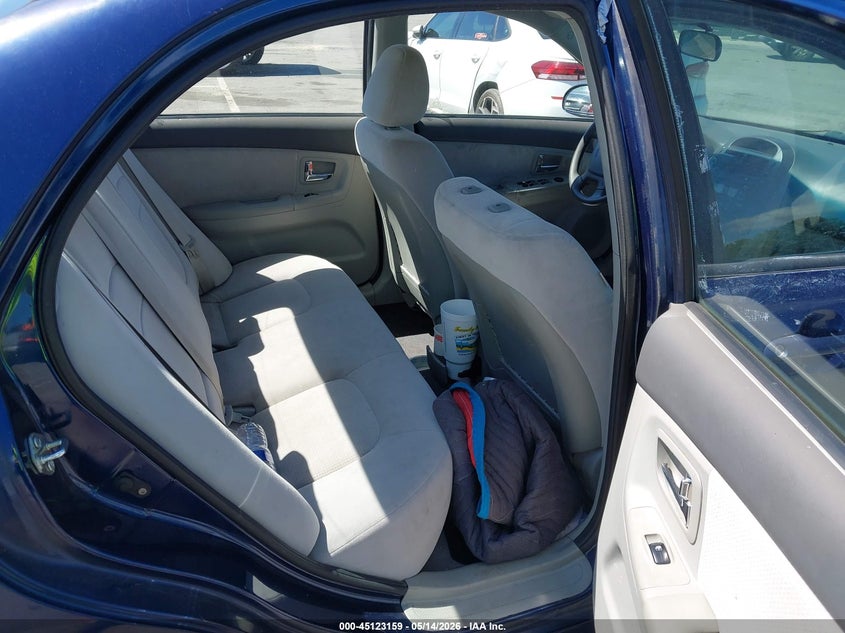 2007 Kia Spectra Ex VIN: KNAFE121975490861 Lot: 45123159
