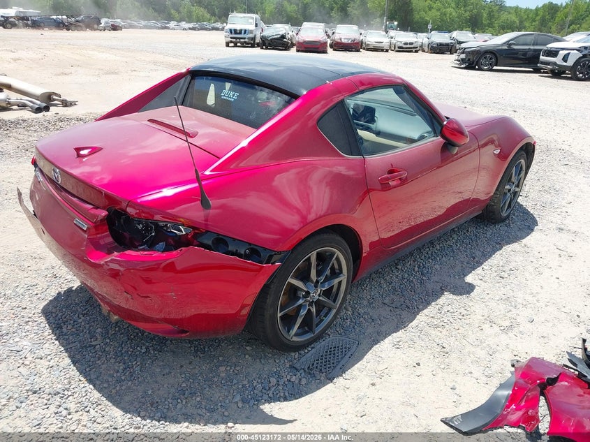 Vin: jm1ndam70k0310451, lot: 45620788, mazda mx-5 miata rf grand touring 20194