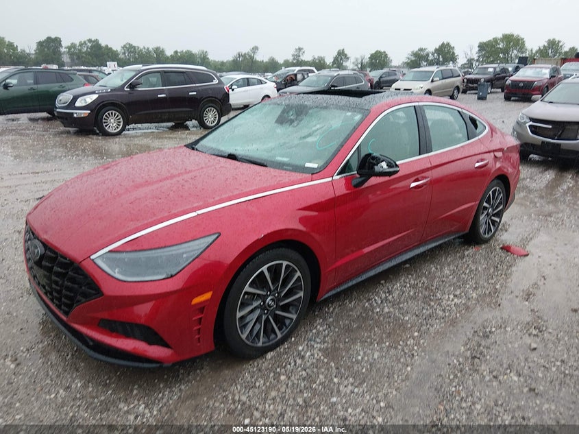 2020 Hyundai Sonata Limited 5NPEH4J22LH010770 photo 1