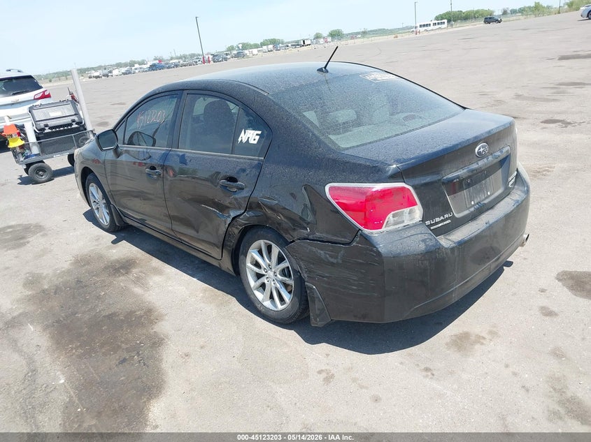 Vin: jf1gjac65eh004190, lot: 45620819, subaru impreza 2.0i premium 20143