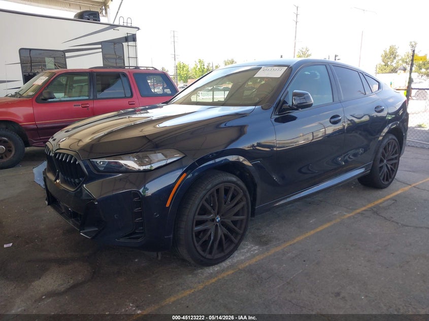 Vin: 5ux33ex01r9u45605, lot: 45620838, bmw x6 xdrive40i 20242