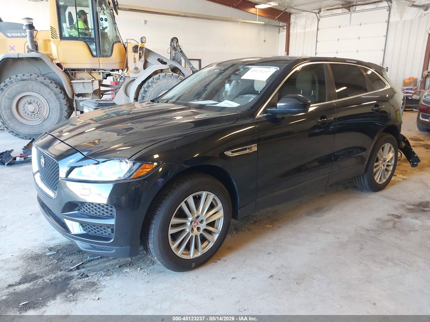 Vin: sadck2ev6ja271183, lot: 45620853, jaguar f-pace 35t prestige 20182