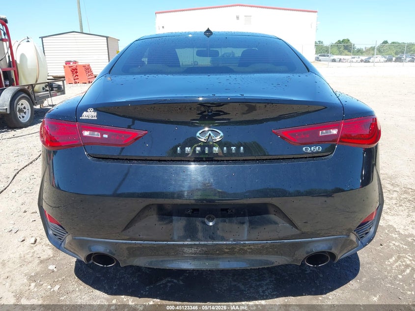 2018 Infiniti Q60 2.0T Luxe VIN: JN1CV7EK5JM200421 Lot: 45123346