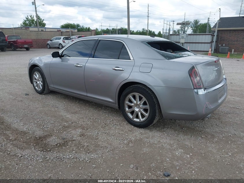 Vin: 2c3ca5cg5bh547302, lot: 45621030, chrysler 300 limited 20113