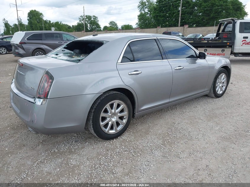 Vin: 2c3ca5cg5bh547302, lot: 45621030, chrysler 300 limited 20114