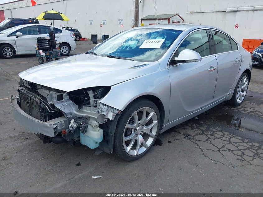 Vin: 2g4gv5gv1d9184466, lot: 45621041, buick regal gs 20132