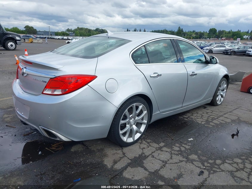 Vin: 2g4gv5gv1d9184466, lot: 45621041, buick regal gs 20134