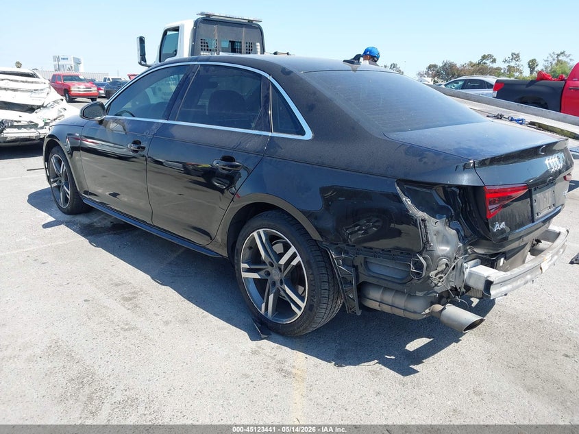 Vin: waulmaf4xjn008075, lot: 45621057, audi a4 2.0t tech ultra premium/2.0t ultra premium 20183