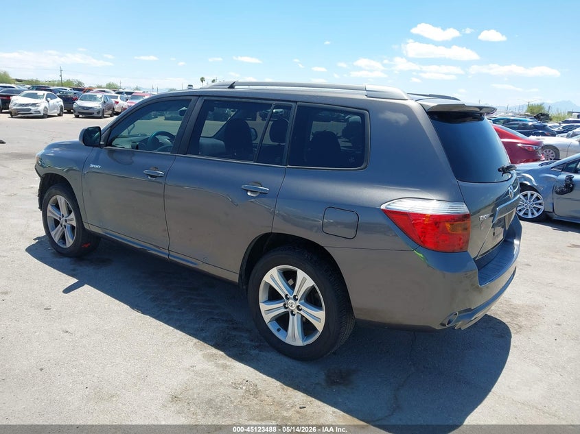 2008 TOYOTA HIGHLANDER SPORT UTILITY VEHICLE 3.5L V-6 DOHC, VVT, 270HP