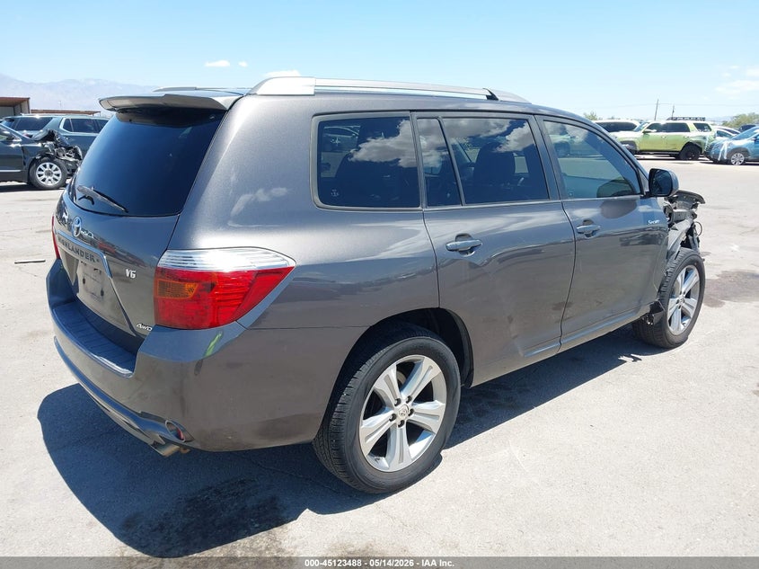 2008 TOYOTA HIGHLANDER SPORT UTILITY VEHICLE 3.5L V-6 DOHC, VVT, 270HP