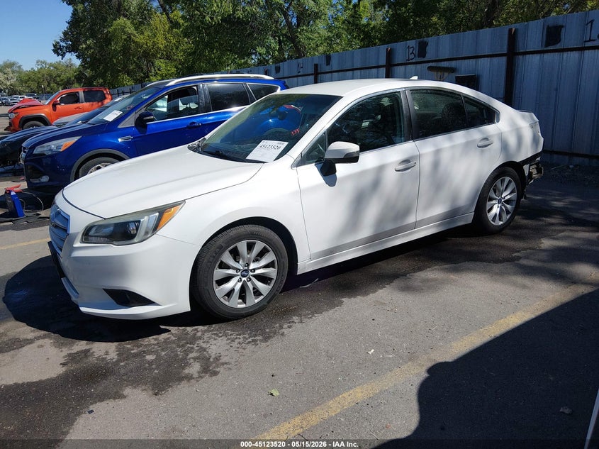 2017 SUBARU LEGACY auction photo 2