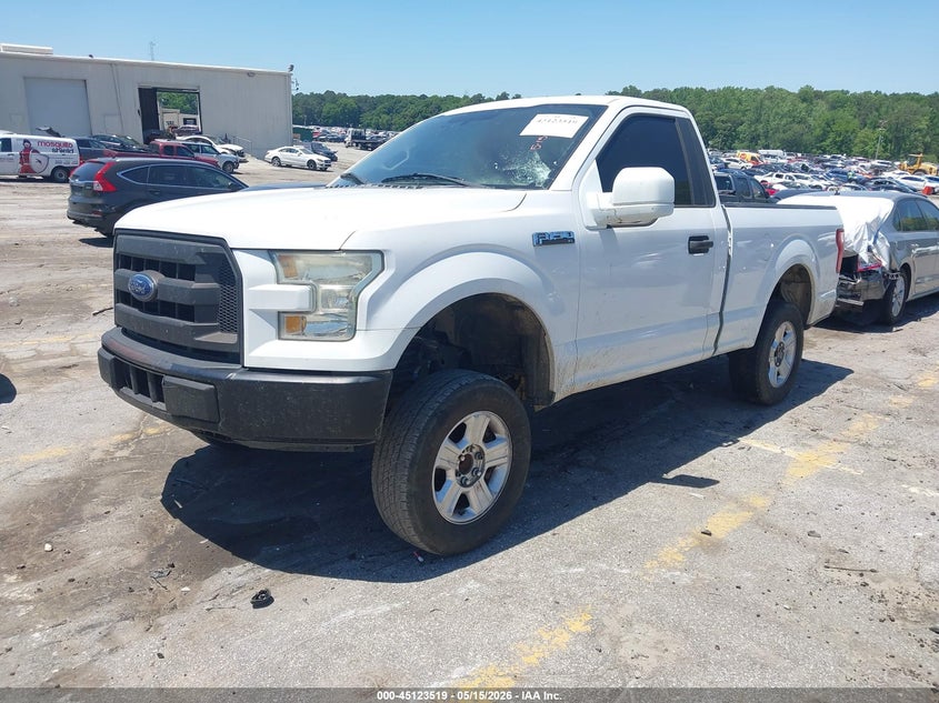 Vin: 1ftmf1cp1fke52647, lot: 45621136, ford f-150 xl 20152