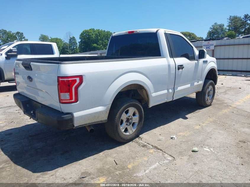 Vin: 1ftmf1cp1fke52647, lot: 45621136, ford f-150 xl 20154