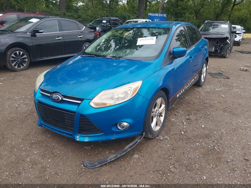 Vin: 1fahp3f20cl187919, lot: 45621206, ford focus se 20122